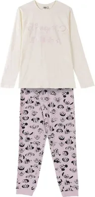 Image de Cerda Group Disney 100 Pyjama manches longues Blanc,Rose XS Femme Blanc,Rose XS
