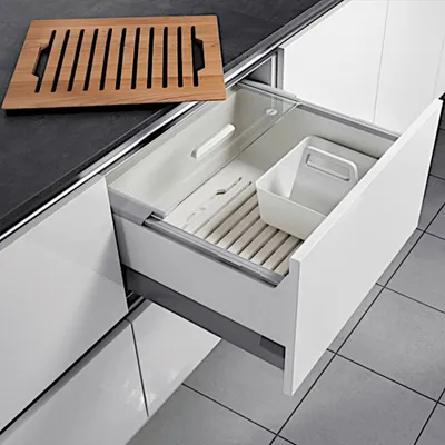 Image de Hailo Pantry-Box 3960601 Rangement pour tiroir coulissant de 60 cm