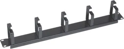 Zdjęcie produktu dla XtendLan Panel wiszący 1U, 19", 5 metalowych uchwytów, uchwyty 70 mm