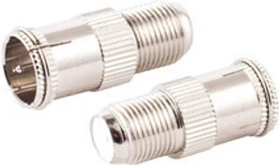 Produktbild von F-Quick-Stecker auf F-Buchse, ZZF