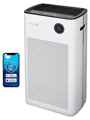 Zdjęcie produktu dla Oczyszczacz powietrza HEPA UV-C smart - 400 m³/h - Bezozonowy - Cichy 10 dB(A) - Model CA-509Pro