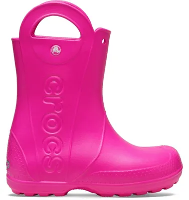 Produktbild von Crocs Uni Kinder Handle It Rain Boot K Stiefel, Pink Crush, 29/30 EU