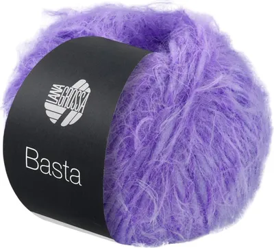 Produktbild von Lana Grossa BASTA 50 g Garn im Fake Fur Look mit Franseneffekt 100 m Farbe 025 - Violett