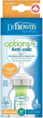 Obrázok produktu pre DR.BROWN'S Faa antikolik Options+ irok hrdlo 150 ml sklo