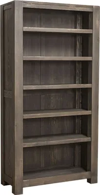 Zdjęcie produktu dla Regał w stylu rustykalnym Casa Padrino ciemnobrązowy 90 x 45 x h. 180 cm - Regał w stylu rustykalnym