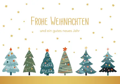 Produktbild von Weihnachten  Glückwunschkarte im Format 115 x 17cm mit Umschlag