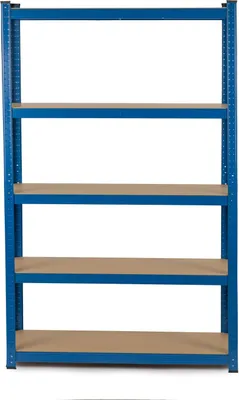 Zdjęcie produktu dla Regał metalowy magazynowy 150 x 75 x 30 Humberg 4842
