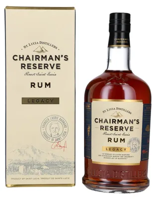 Produktbild von Chairman's Reserve Rum LEGACY 43% Vol. 0,7l in Geschenkbox