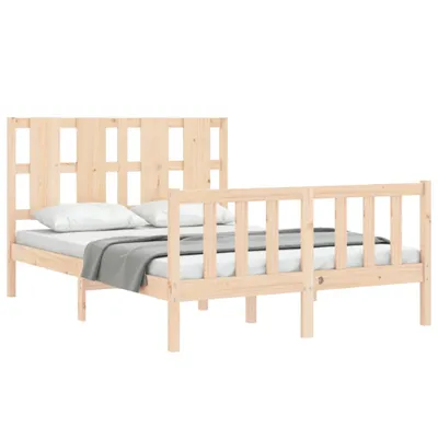 Immagine prodotto di vidaXL Letto in legno massiccio senza materasso 120x200 cm in legno di pino