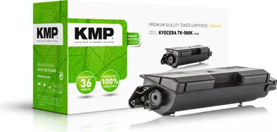 Produktbild von KMP K-T48 schwarz Tonerkartusche ersetzt Kyocera FS-C5150DN (TK-580K)