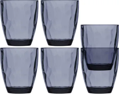 Produktbild von Wasserglas Happy Blue, Set 6 Stück