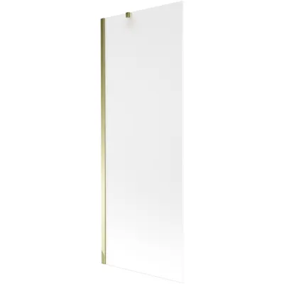 Obrázek produktu pro Mexen Next vanová zástěna 1 křídlo 70 x 150 cm, Vzor jinovatky, Zlatá - 895-070-000-00-30-50