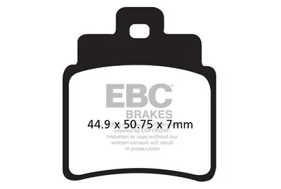 Produktbild von EBC Brakes Bremsbeläge Satz Bremsklötze FA355/4TT