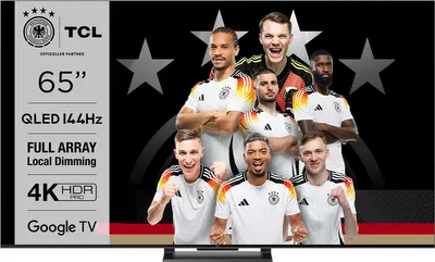 Produktbild von TCL QLED870 65QLED870, 165,1 cm (65"), 3840 x 2160 Pixel, 4K Ultra HD, QLED, Smart-TV, Schwarz