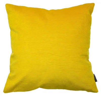 Kissenbezug 45x45 cm, Rippenmuster, Polyester, Ceylon