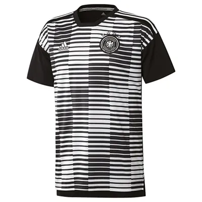 Zdjęcie produktu dla Adidas Pre-Match, Dorosły, Męski, Czarny, Biały, Koszula męska, Piłka nożna, M