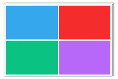Imagen del producto de 100 etiquetas adhesivas grandes, de colores, autoadhesivas, de 150 x 100 mm