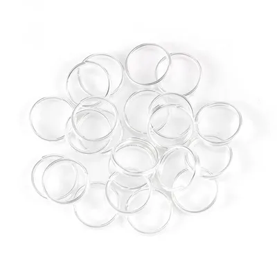 Produktbild von Schlüsselringe mit Spaltringen - 200 Stück Metallringe für DIY-Schmuck und Bastelarbeiten - Silber 12 mm