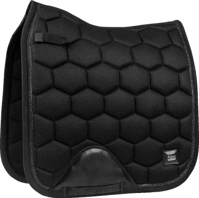 Image de Horka Brilliance Tapis de selle de dressage Noir Full Noir Full