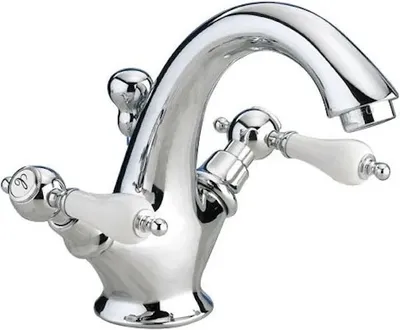 Produktbild von Mitigeur de lavabo chromé, rétro