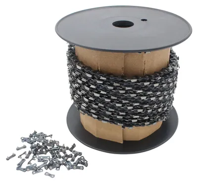 Produktbild von Kettenrolle Ketten Sägekette 3/8LP 1,3mm 1640 Treibglieder Halbmeißel Nieten
