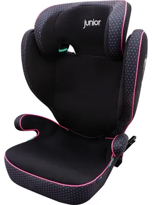 Obrázek produktu pro 2 v 1 autosedačka s ISOFIX, norma i-Size ECE R129 pro děti od 100 do 150 cm, výškově nastavitelná autosedačka, růžová |Basic Plus od PETEX