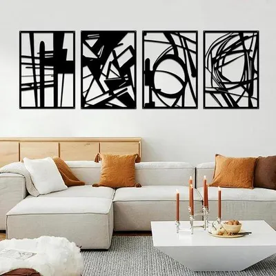 Productafbeelding van Famanu Wanddecoratie - Minimalistisch kunstwerk