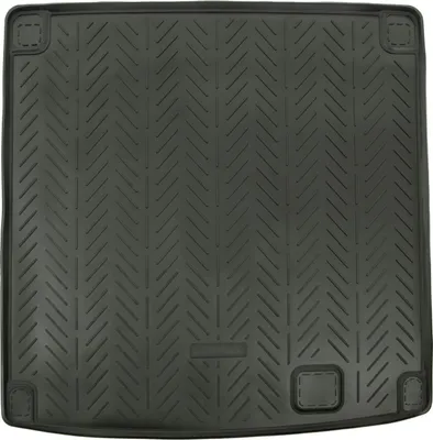 Image de Tapis De Coffre Caoutchouc Premium Pour Mercedes ML Class W164 2005-2012, Bord Haut, Antidérapant, Inodore, Toutes Saisons