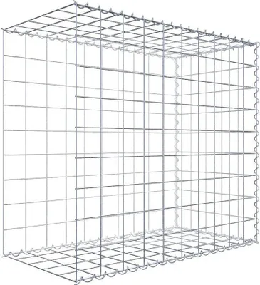 Produktbild von Anbaugabione Typ 2 100 cm x 90 cm x 50 cm (L x H x T), Maschenweite 10 cm x 10 cm, Spirale