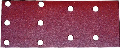 Zdjęcie produktu dla Makita Papier ścierny na rzep, 100 x 240 mm, K120, 10 szt. 100 x 240 mm - K120 - 10 szt. - 10 otworów