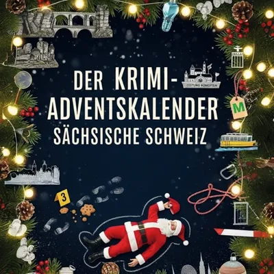 Produktbild von Der Krimi-Adventskalender Sächsische Schweiz