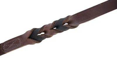 Produktbild von GoLeyGo 2.0 Leder-Flachleine Farbe - Schwarz Größe (Hundeleine) - M