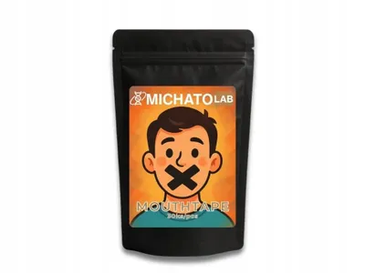 Obrázek produktu pro Páska na ústa na spaní Mouth Tape proti chrápání pro dýchání nosem 30 ks