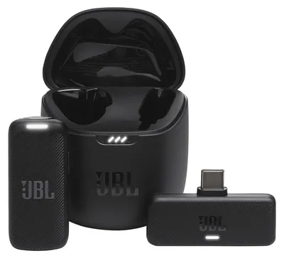 Produktbild von JBL Quantum Stream Wireless Mikrofon – Kabelloses Streaming-Mikrofon mit USB-C Anschluss für Android Geräte – Schwarz