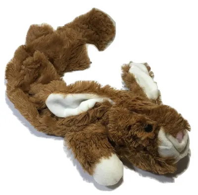 Imagen del producto de Conejo de peluche sin relleno, 60 cm, juguete para mascotas