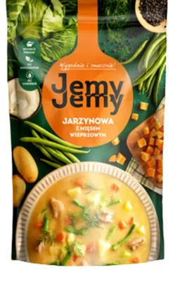 Obrázok produktu pre Zupa jarzynowa z mięsem wieprzowym JemyJemy 450 g