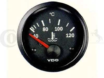 Obrázok produktu pre Indikátor teploty chladiacej kvapaliny VDO 310-010-012K 52 mm