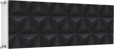 Produktbild von Magnet Heizkörperverkleidung Heizkörperabdeckung Heizung 160x60 cm Schwarz