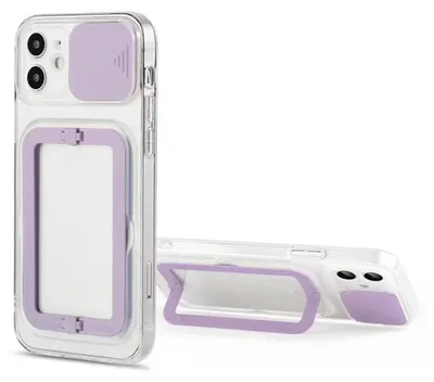 Produktbild von Hülle für iPhone 13 in Lila Kameraobjektivschutz