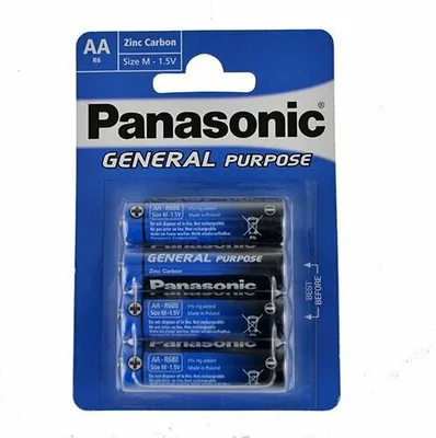 Produktbild von Batterie Panasonic Plus (4) R 6 AA Mignon-Blister