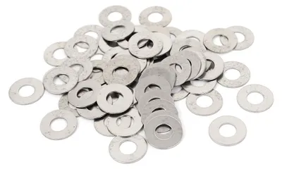 Produktbild von 100 Stück M5x12x0,5 mm Unterlegscheiben aus Edelstahl für Schrauben
