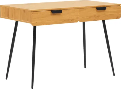 Image de Bureau en bois 2 tiroirs LOUIS