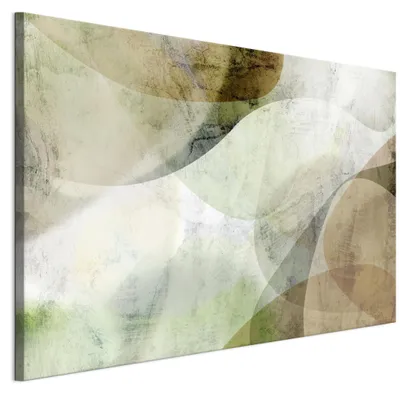 Produktbild von LUMASOUL Wandbilder Wohnzimmer Leinwandbild Abstrakt 120x80 cm1-teiliges Bild für Schlafzimmer Flur Büro und Küche modernes Foto-Motiv