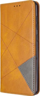 Produktbild von Samsung Galaxy A31 Hülle - Coverup Geometric Klapphülle - Braun