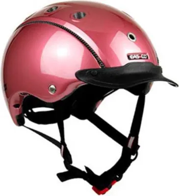 Zdjęcie produktu dla Dziecięcy kask jeździecki Casco Choice Turnier, rozmiar: U(52-56), kolor: english rose shinny