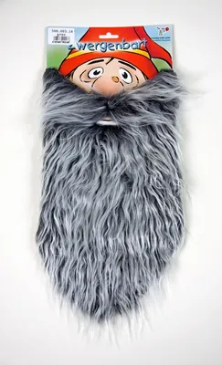 Immagine prodotto di Barba nana grigia Nuovo Carnevale Fasching