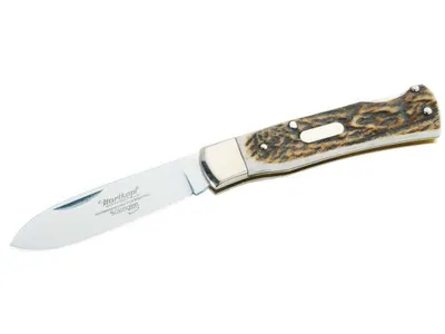 Produktbild von Hartkopf Jagd-Taschenmesser Hirschhorn Neusilber