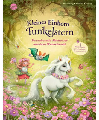Produktbild von Kleines Einhorn Funkelstern. Bezaubernde Abenteuer aus dem Wunschwald