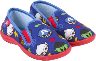 Produktbild von Avengers Blaue Hausschuhe 26