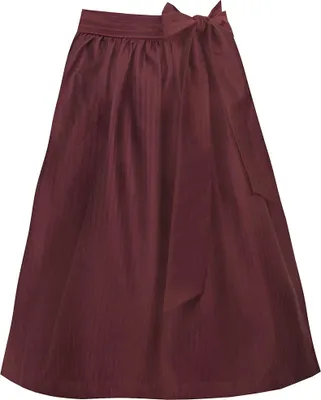 Produktbild von Dirndlschürze Davina 65cm bordeaux 3XL